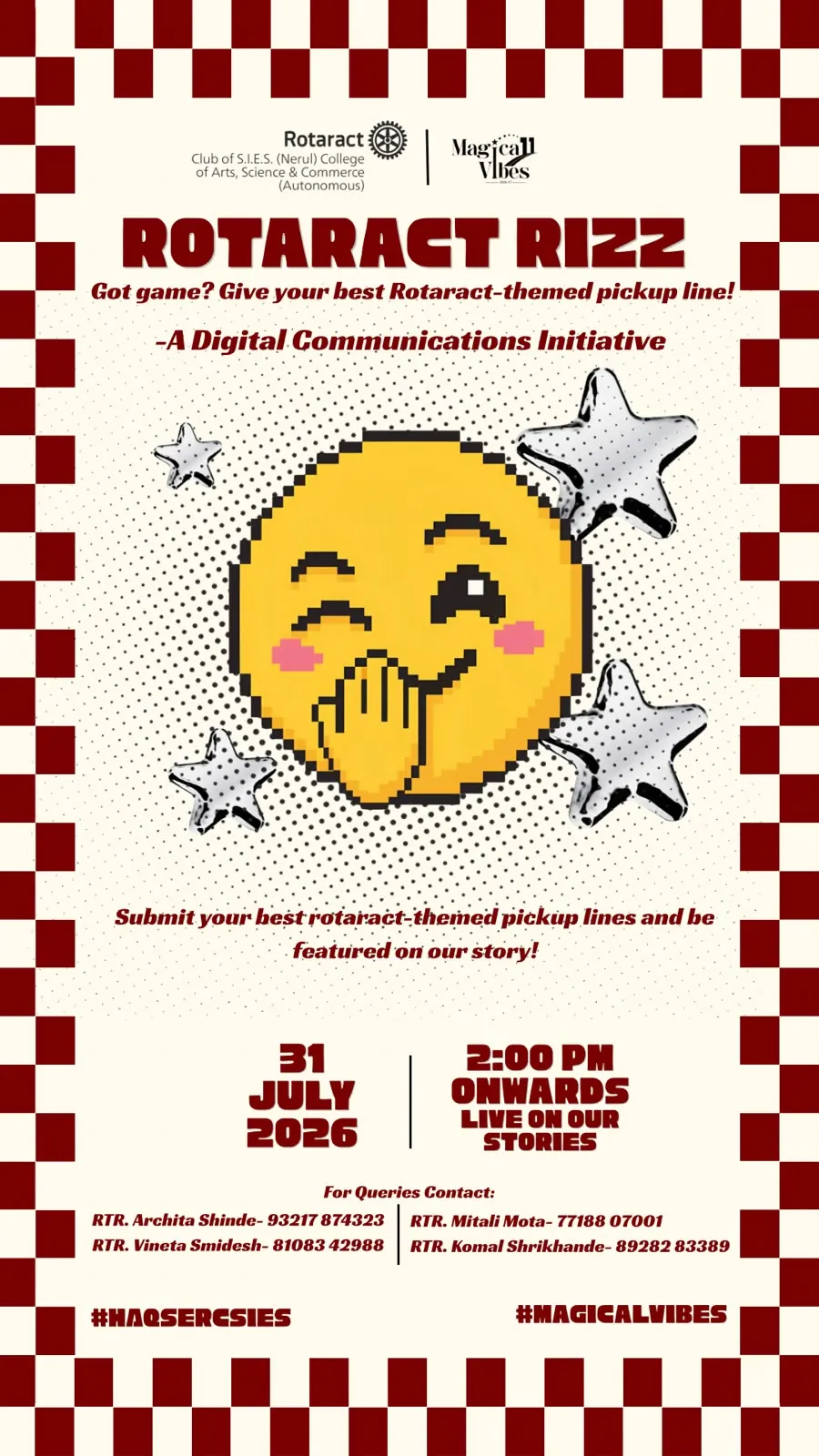Rotaract Rizz event visual